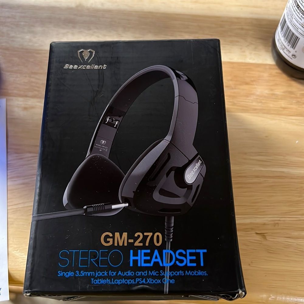 NIB - Wired Gaming Headphones